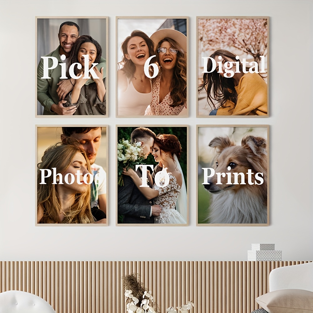 6pcs/set Custom Canvas Prints  - Photography Object ulasan dan harga